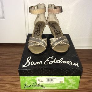 Sam Edelman “Silvia” Wedge Sandals